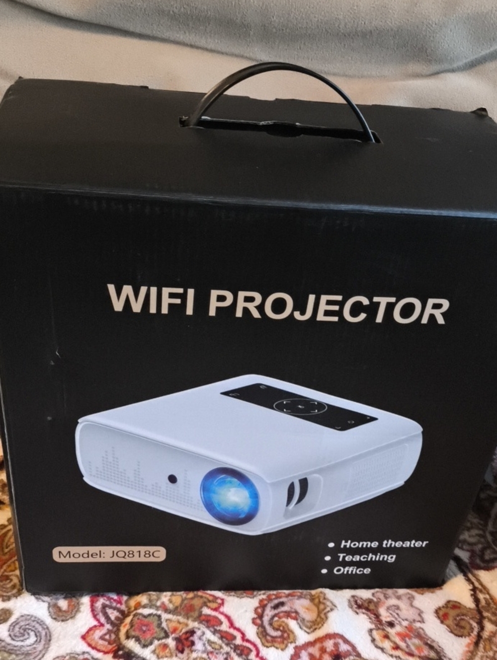 WiFi Projector Model JQ818C - White